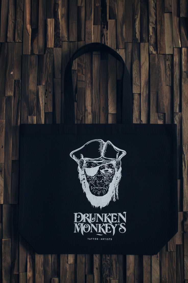 Shopper mit Monkey Print