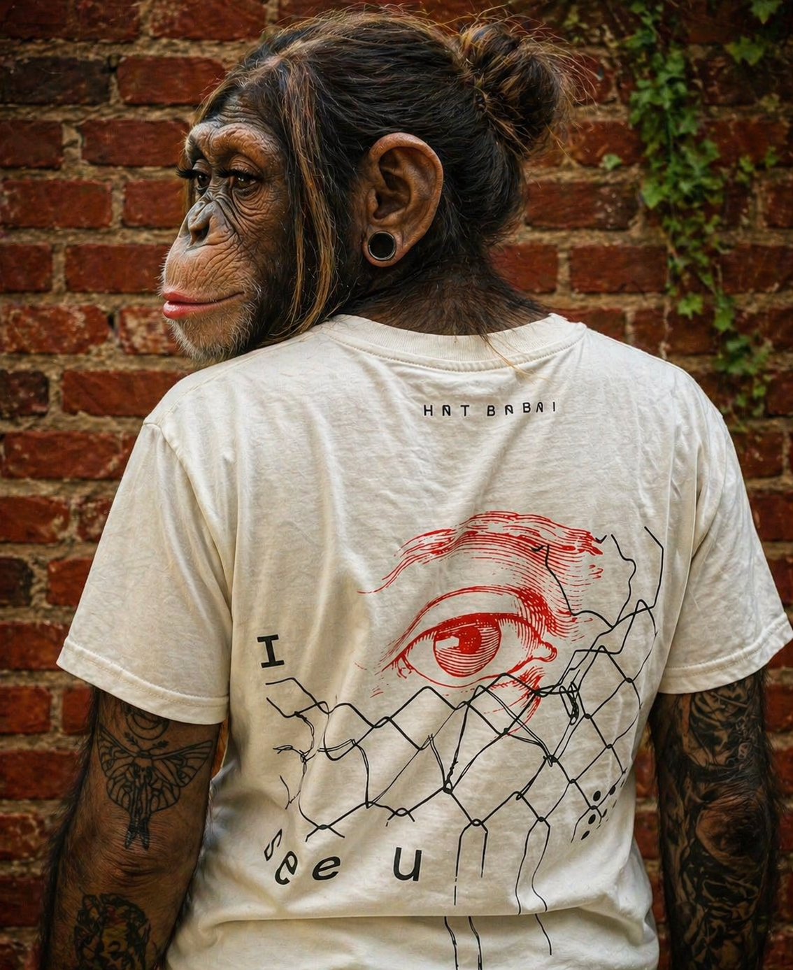 T- Shirt "I see you" - designed by Kat Babai