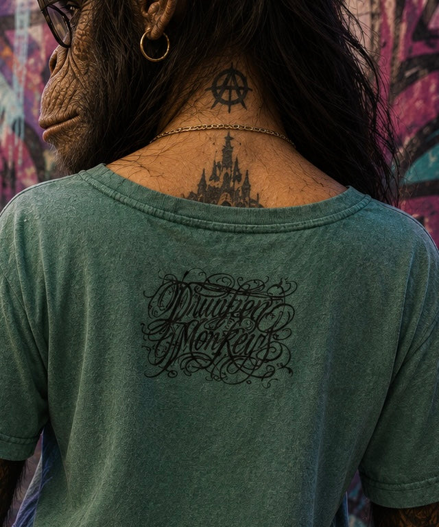Crop Top Piro x türkis meliert