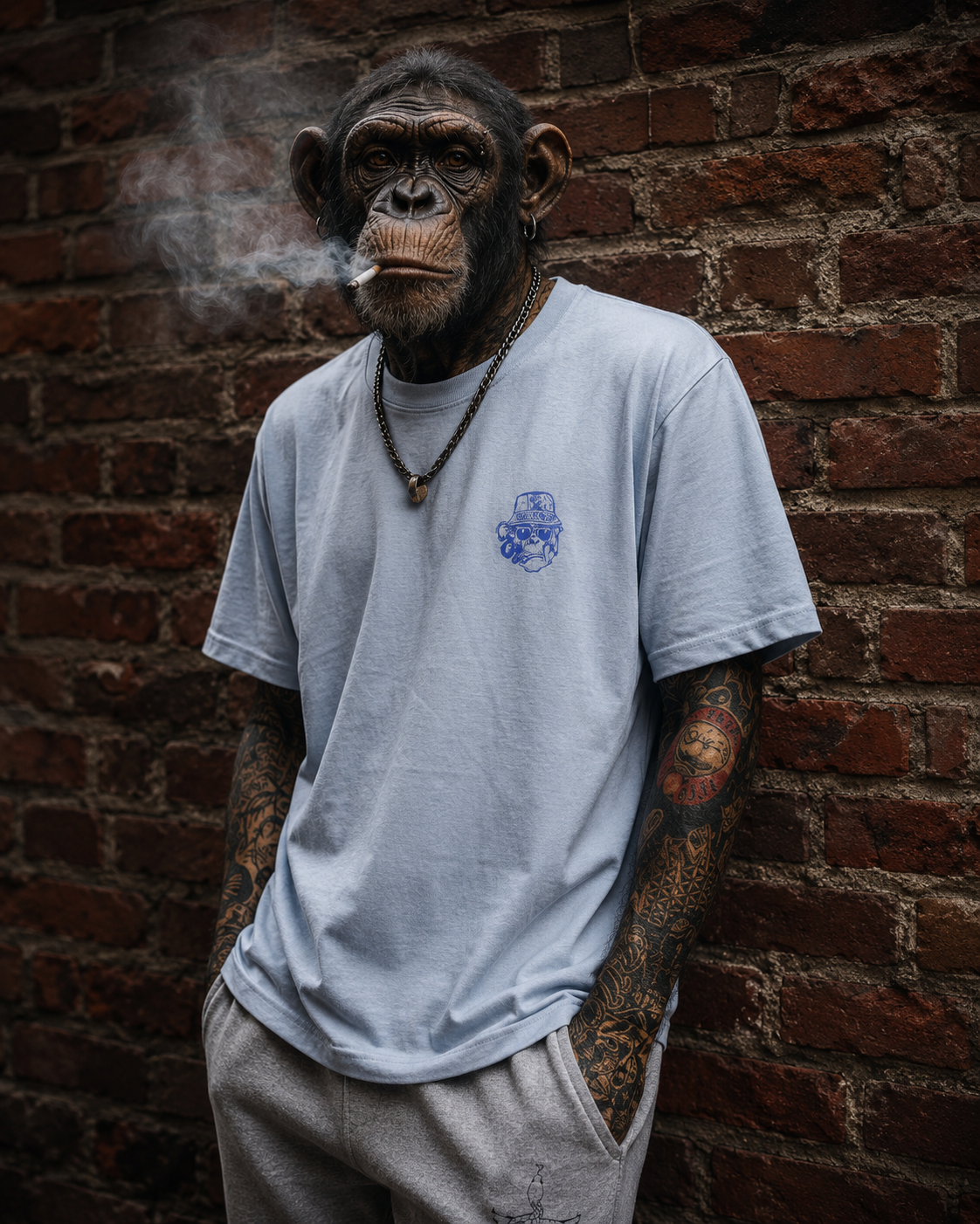 T-Shirt Ares — Blau (Ares Design)
