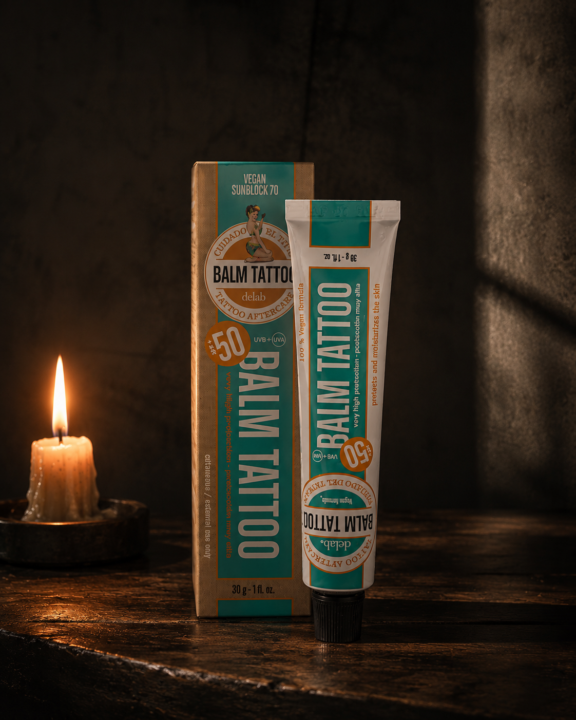 Balm Tattoo - Sunblock Vegan - (LSF = 70)