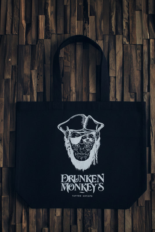 Shopper mit Monkey Print